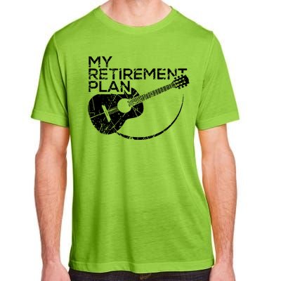 My Retirement Plan Guitar Adult ChromaSoft Performance T-Shirt