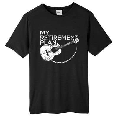 My Retirement Plan Guitar Tall Fusion ChromaSoft Performance T-Shirt