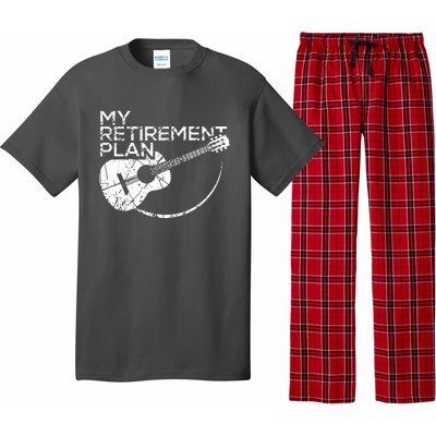 My Retirement Plan Guitar Pajama Set