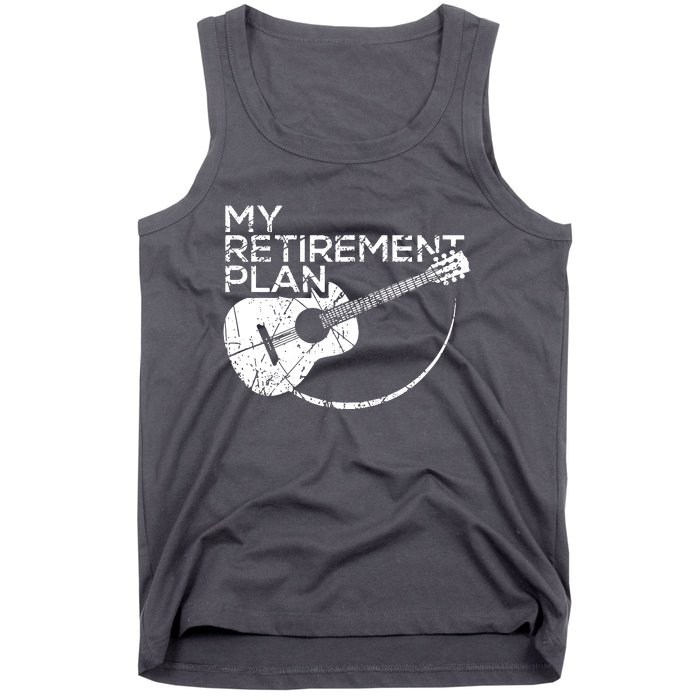 My Retirement Plan Guitar Tank Top