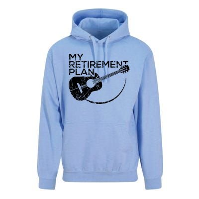 My Retirement Plan Guitar Unisex Surf Hoodie