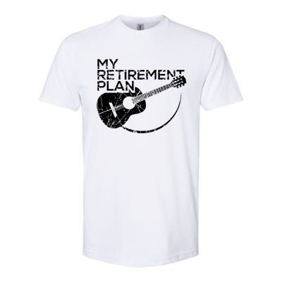 My Retirement Plan Guitar Softstyle CVC T-Shirt