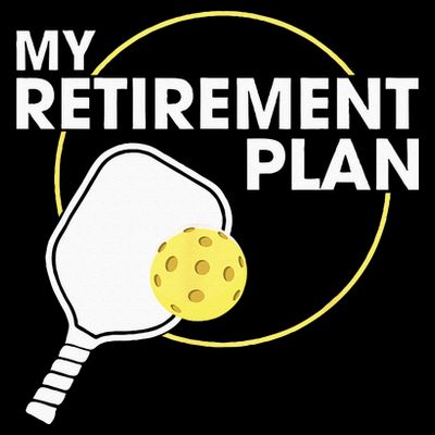 My Retirement Plan Funny Pickleball Slogan Gift T-Shirt