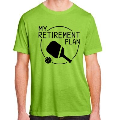 My Retirement Plan Pickleball Adult ChromaSoft Performance T-Shirt