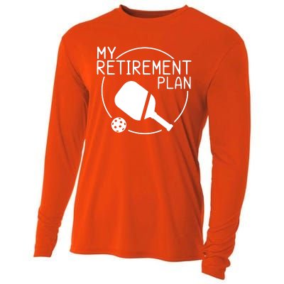 My Retirement Plan Pickleball Cooling Performance Long Sleeve Crew