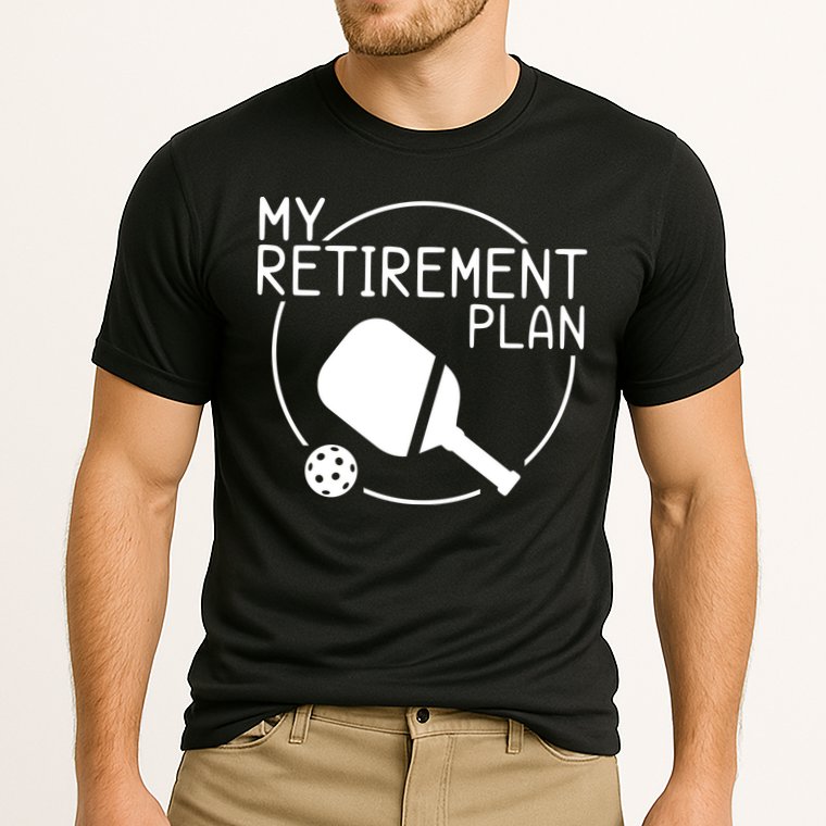 My Retirement Plan Pickleball Cooling Performance Crew T-Shirt