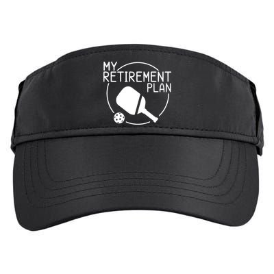 My Retirement Plan Pickleball Adult Drive Performance Visor
