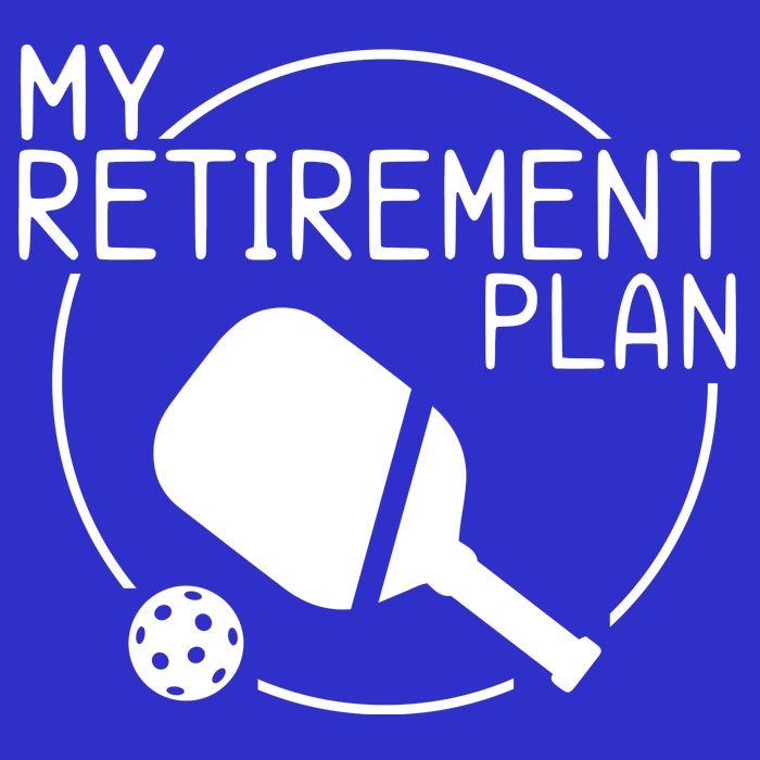 My Retirement Plan Pickleball 16 in Basic Backpack