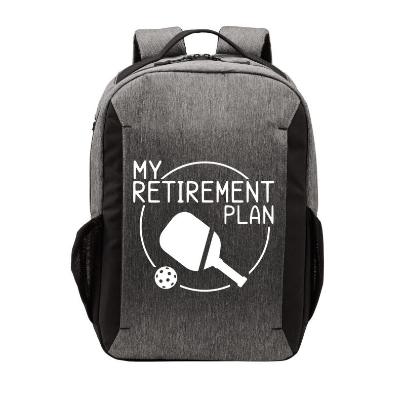 My Retirement Plan Pickleball Vector Backpack