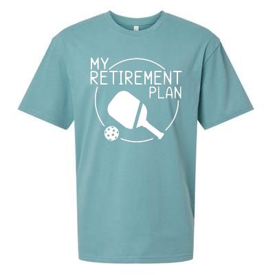 My Retirement Plan Pickleball Sueded Cloud Jersey T-Shirt