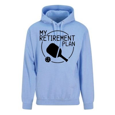 My Retirement Plan Pickleball Unisex Surf Hoodie