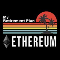 My Retirement Plan Ethereum Sunset City Backpack