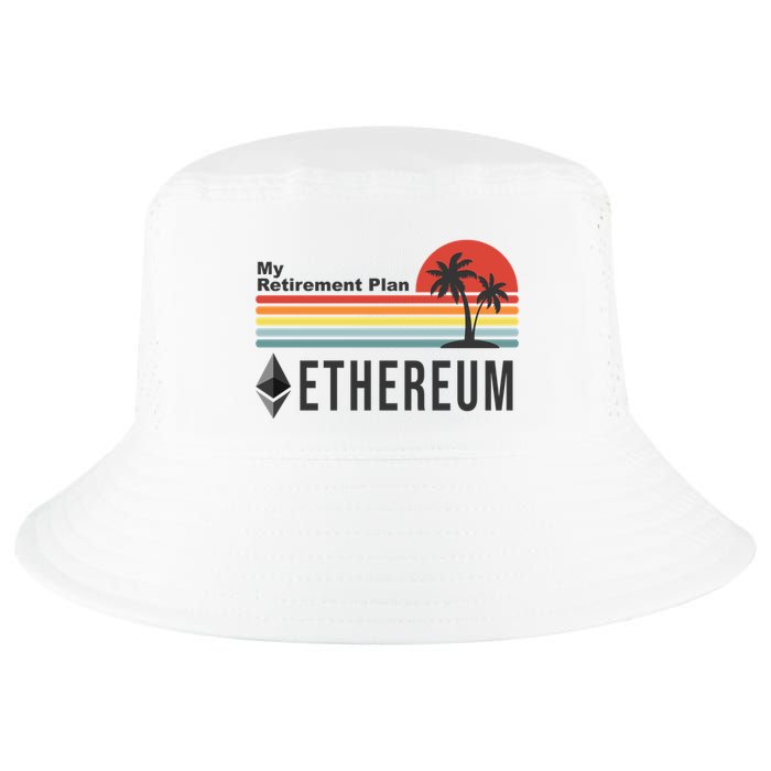 My Retirement Plan Ethereum Sunset Cool Comfort Performance Bucket Hat
