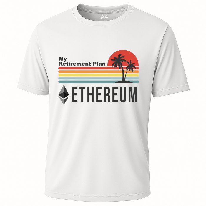 My Retirement Plan Ethereum Sunset Cooling Performance Crew T-Shirt