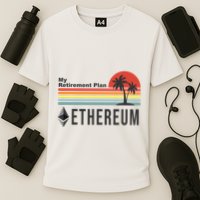 My Retirement Plan Ethereum Sunset Cooling Performance Crew T-Shirt
