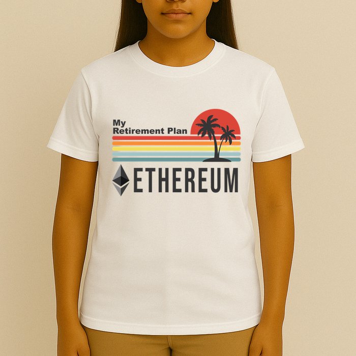 My Retirement Plan Ethereum Sunset T-Shirt