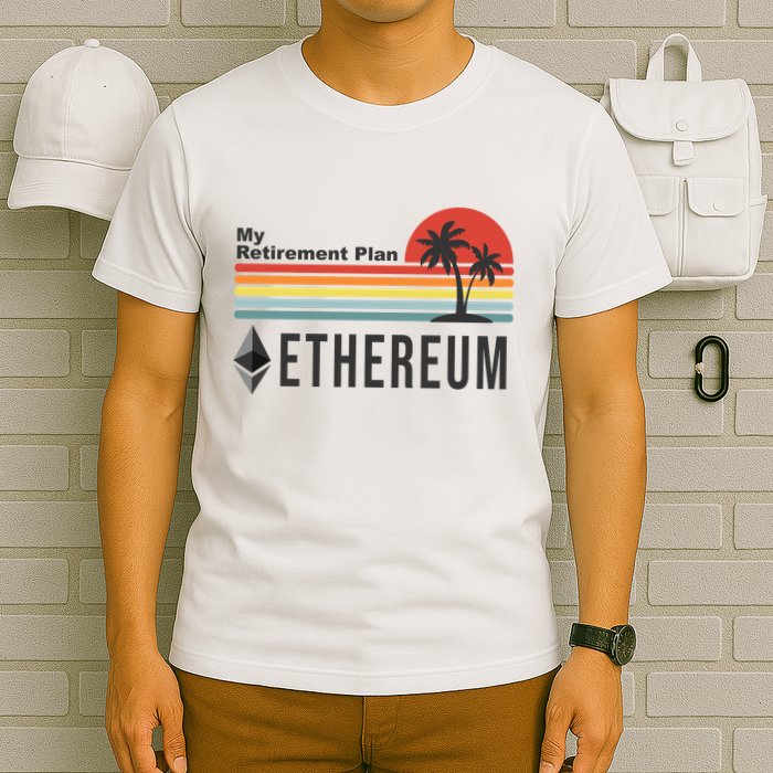 My Retirement Plan Ethereum Sunset T-Shirt