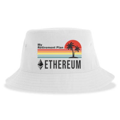 My Retirement Plan Ethereum Sunset Sustainable Bucket Hat