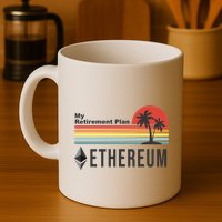 My Retirement Plan Ethereum Sunset Mug