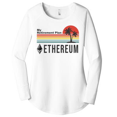 My Retirement Plan Ethereum Sunset Women's Perfect Tri Tunic Long Sleeve Shirt