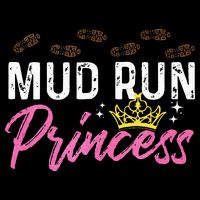 Mud Run Princess For A Mudding Mudder Trail Running Lover Daily Commute Backpack