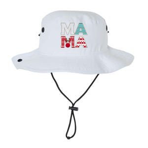 Mama Reindeer Plaid Christmas Holiday Design Legacy Cool Fit Booney Bucket Hat