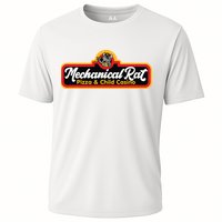 Mechanical Rat Pizza & Child Casino Cooling Performance Crew T-Shirt