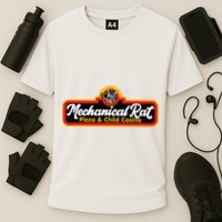 Mechanical Rat Pizza & Child Casino Cooling Performance Crew T-Shirt
