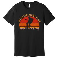 My Retirement Plan Funny Guitar Vintage Guitar Lovers Premium T-Shirt