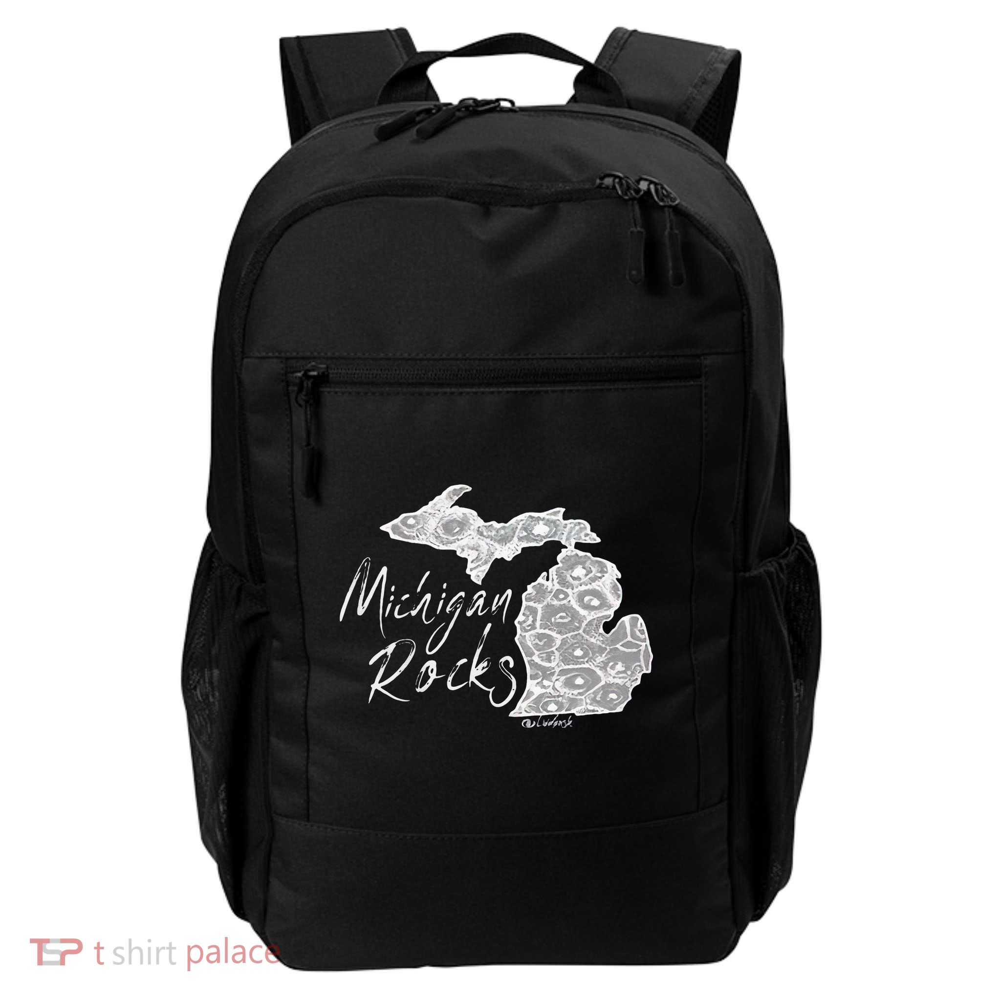 MICHIGAN ROCKS PETOSKEY STONE Backpack