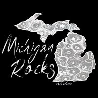 MICHIGAN ROCKS PETOSKEY STONE Sustainable Bucket Hat