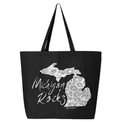 MICHIGAN ROCKS PETOSKEY STONE 25L Jumbo Tote