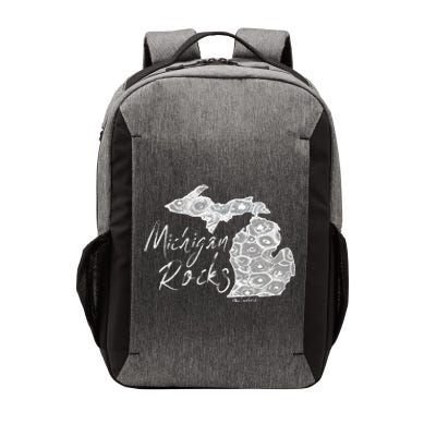 MICHIGAN ROCKS PETOSKEY STONE Vector Backpack