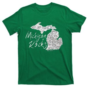 MICHIGAN ROCKS PETOSKEY STONE T-Shirt