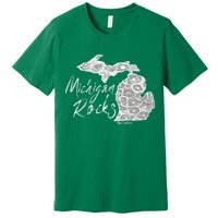 MICHIGAN ROCKS PETOSKEY STONE Premium T-Shirt