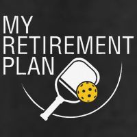 My Retirement Plan Funny Pickleball Adult Drive Performance Visor
