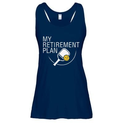 My Retirement Plan Funny Pickleball Ladies Essential Flowy Tank