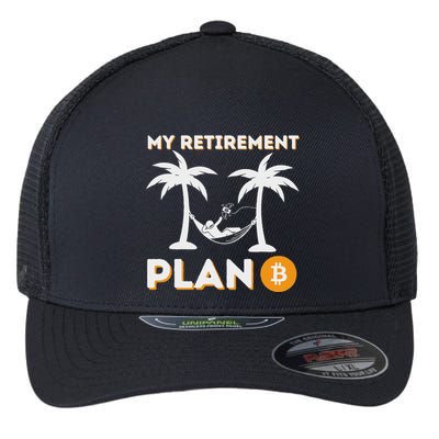 My Retirement Plan B Crypto Btc Trader Bitcoin Investor Flexfit Unipanel Trucker Cap