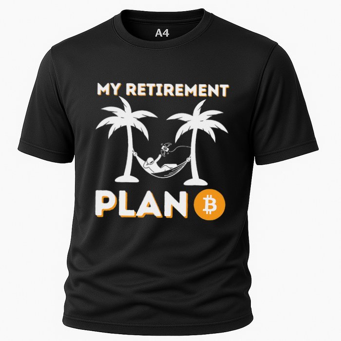 My Retirement Plan B Crypto Btc Trader Bitcoin Investor Performance Shirt