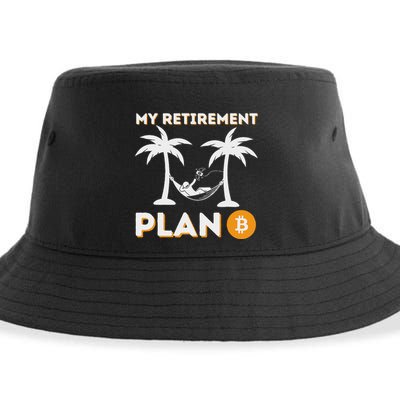 My Retirement Plan B Crypto Btc Trader Bitcoin Investor Sustainable Bucket Hat