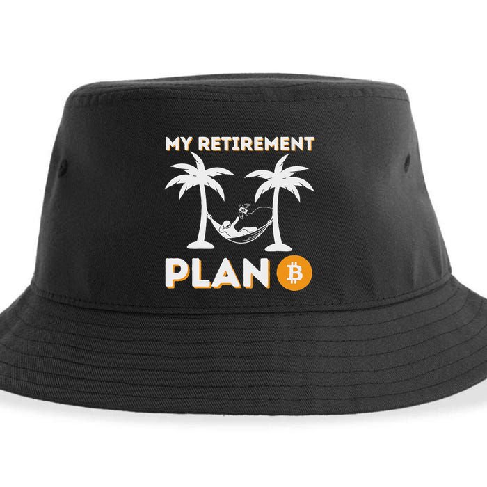 My Retirement Plan B Crypto Btc Trader Bitcoin Investor Sustainable Bucket Hat