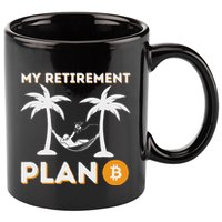 My Retirement Plan B Crypto Btc Trader Bitcoin Investor 11oz C Handle Ceramic Mug