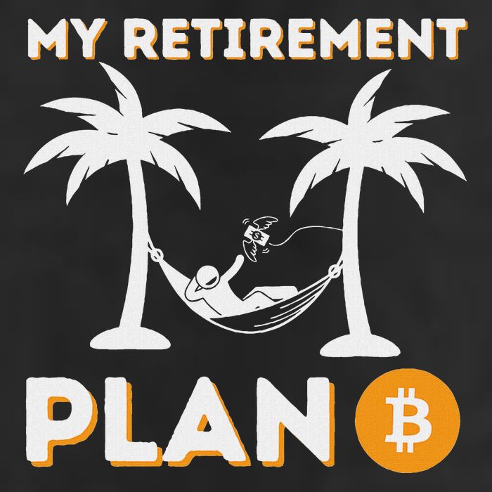 My Retirement Plan B Crypto Btc Trader Bitcoin Investor Golf Towel