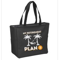 My Retirement Plan B Crypto Btc Trader Bitcoin Investor Zip Tote Bag