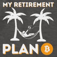 My Retirement Plan B Crypto Btc Trader Bitcoin Investor Vector Backpack