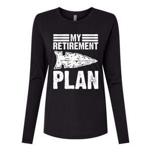 My Retiret Plan Artifact Collector Arrowhead Hunter Cool Gift Womens Cotton Relaxed Long Sleeve T-Shirt