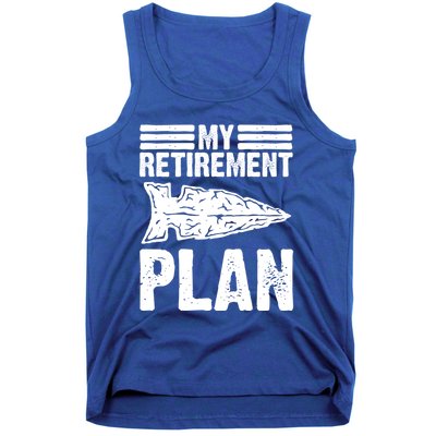 My Retiret Plan Artifact Collector Arrowhead Hunter Cool Gift Tank Top