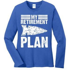 My Retiret Plan Artifact Collector Arrowhead Hunter Cool Gift Ladies Long Sleeve Shirt