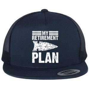 My Retiret Plan Artifact Collector Arrowhead Hunter Cool Gift Flat Bill Trucker Hat