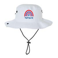 Merica Rainbow Patriotic 4th Of July Bucket Hat